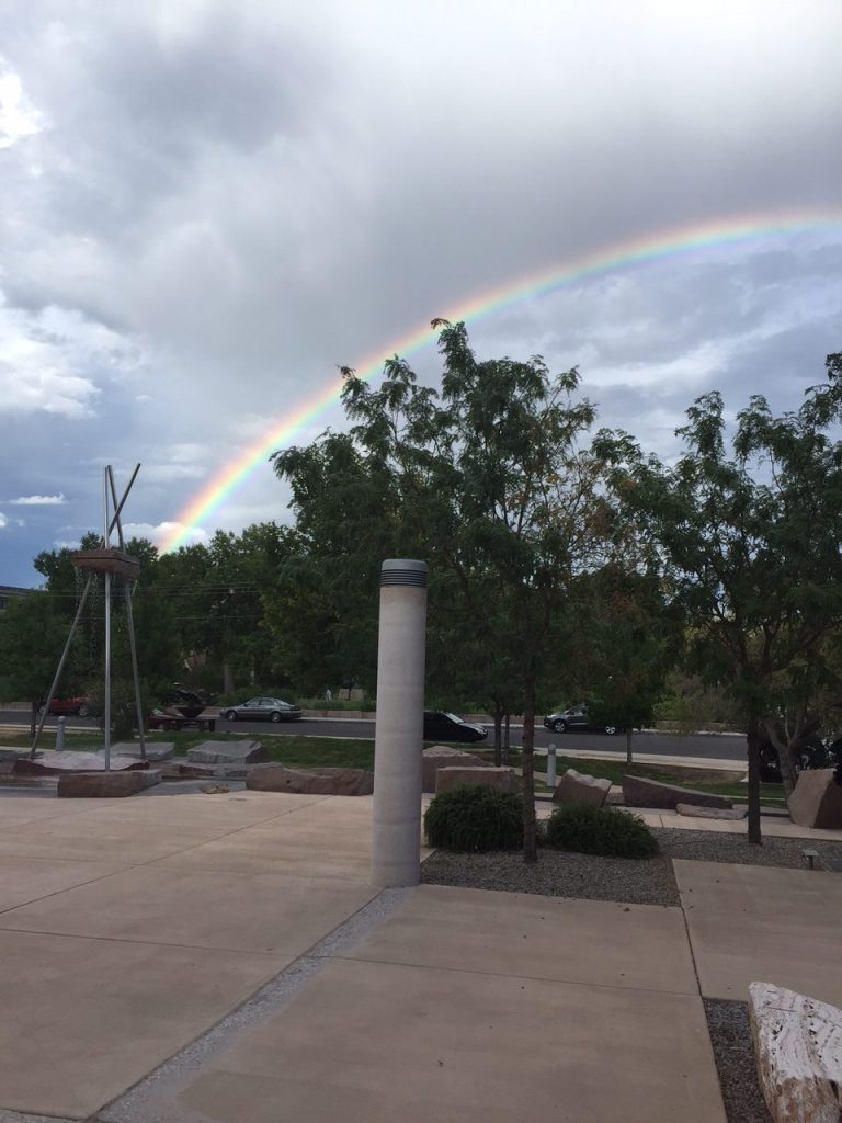 United Way Western Regional Conference Welcomes Upic with a Rainbow!
