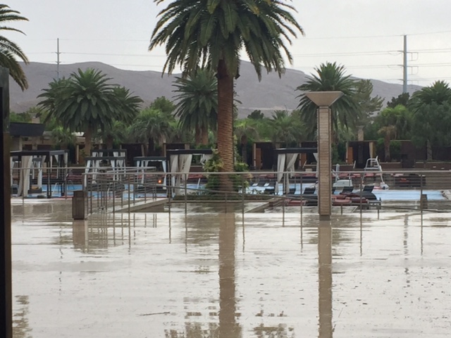How come everytime I come to the desert it rains?